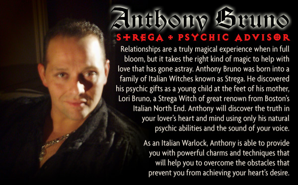 Anthony Bruno in Life Questions | Psychic Readings Advisor at KEEN